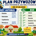 Nowy plan przywozów obowiązujący od 7 września 2026r.